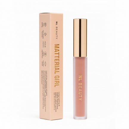 NL Beauty MATTERIAL GIRL Течно Матово Червило CHOCOLATE MILK 3,7 ml