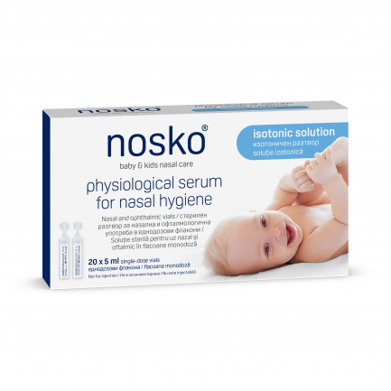 Nosko Изотоничен разтвор Стерилни моно дози 5 ml x20 броя