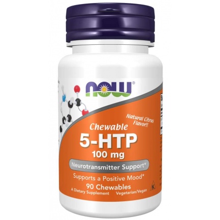Now - 5-Htp 100 Мг - 90 Chewable Lozenges