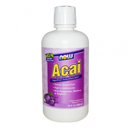 Now - Acai - 946 Мл