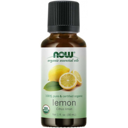 Now - Био Масло От Лимон - Oragnic Lemon Oil - 30 Ml