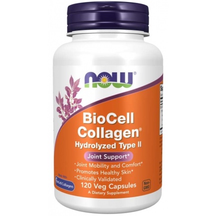 Now - Biocell Collagen - 120 Веган Капсули