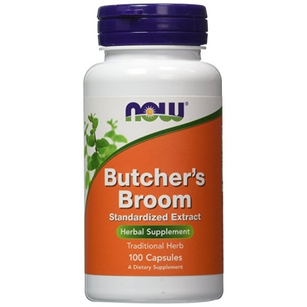 Now - Butcher's Broom 100 Мг - 100 Капсули