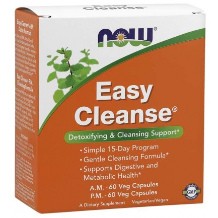 Now - Easy Cleanse Kit Am/Pm - 2 X 60 Капсули
