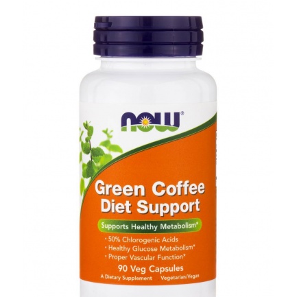 Now - Green Coffee Diet Support - 90 Капсули