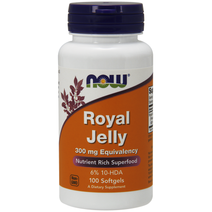 Now - Royal Jelly 300 Mg - 100 Softgels