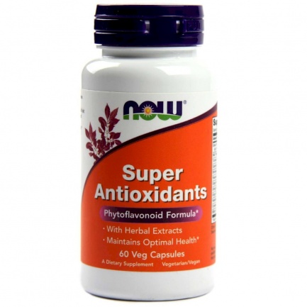 Now - Super Antioxidants - 60 Капсули