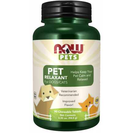 Now Pets - Pet Relaxant - 90 Chewable Tablets