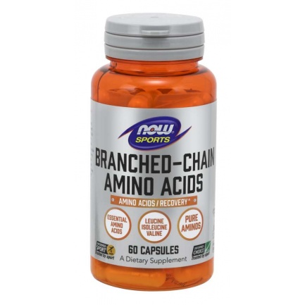 Now Sports - Branched Chain Amino Acids 800 Мг - 60 Капсули
