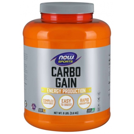 Now Sports - Carbo Gain - Complex Carbohydrate - 3629 Г