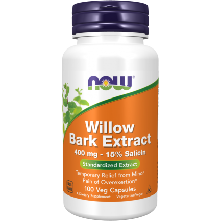Now Willow Bark Extract 400 mg