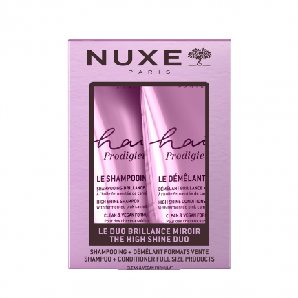 Nuxe Hair Prodigieux Шампоан за блясък 200 ml + Балсам за блясък 200 ml