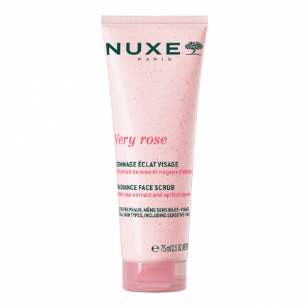 Nuxe Very Rose Озаряващ ексфолиант за лице 75 ml