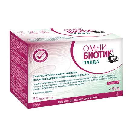 Омни Биотик Панда х30 сашета - 3 броя + ПОДАРЪК