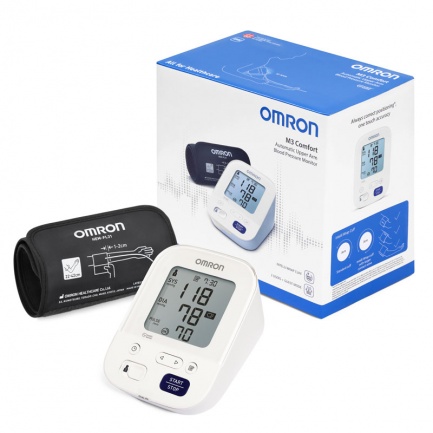 Omron M3 Comfort New Автоматичен апарат за кръвно налягане над лакът
