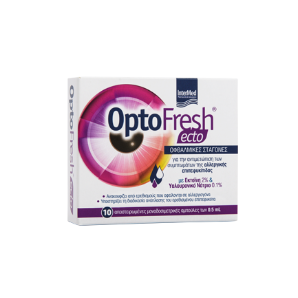 OptoFresh® Ecto Капки за очи 0,5 ml x10 ампули