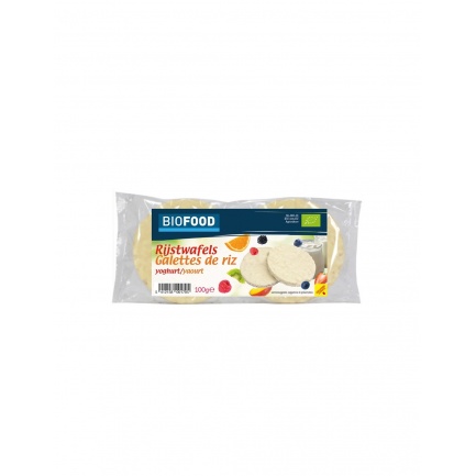Оризови бисквити с йогурт, БИО, 100 g
