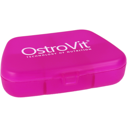 Ostrovit Pillbox / Кутийка за капсули / Pink