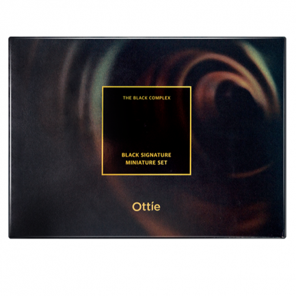 Ottie Black Signature Премиум Мини Сет от 4 части с черен комплекс 