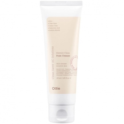 Ottie Blemish Clean Почистваща пяна за лице срещу петна 120 ml