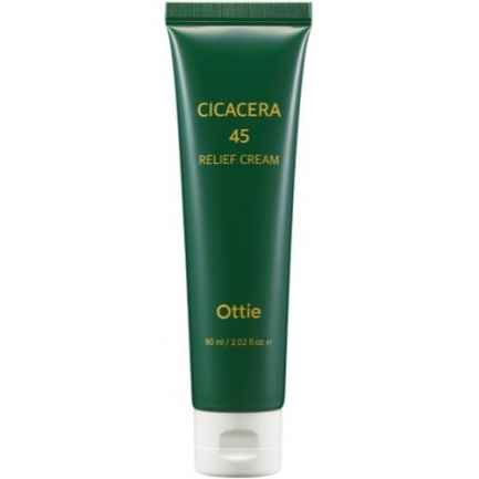Ottie Cicacera 45 Успокояващ крем със серамиди и CICA комплекс 60 ml