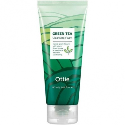 Ottie Почистваща Пяна за лице със Зелен Чай 150 ml