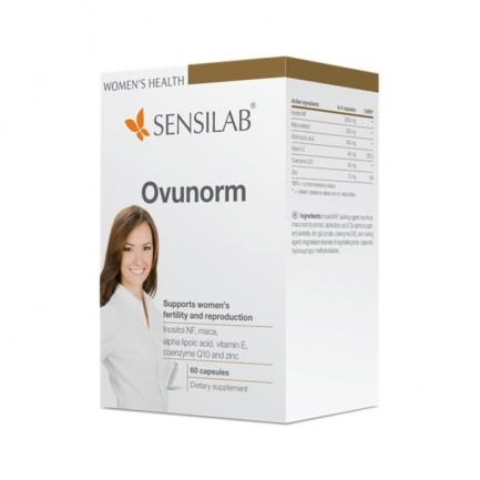 Ovunorm при PCOS и за добра фертилност x60 капсули