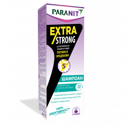 Паранит Extra Strong Шампоан против въшки 200 ml