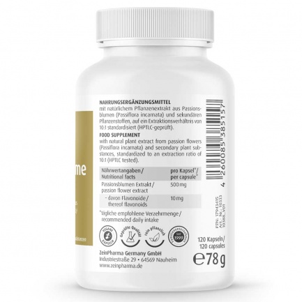ПАСИФЛОРА / PASSION FLOWER – ZeinPharma (120 капс)