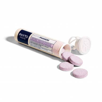 Phyto Phytophanere Хранителна добавка за коса и нокти 2х15 ефервесцентна таблетки