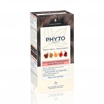 Phyto Pytocolor Боя за коса 3 Тъмен кестен