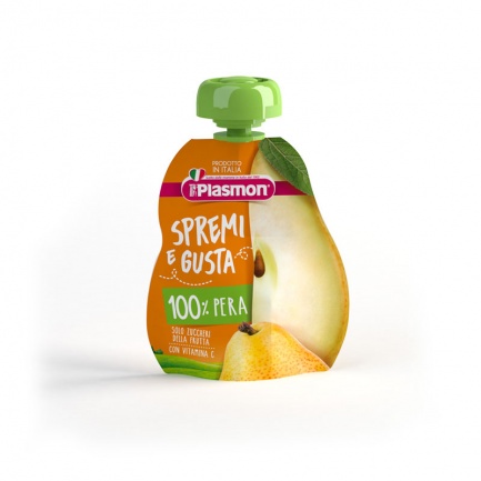 Plasmon 2192 Плодова закуска - круша 6+м 100 ml