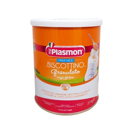 Plasmon 2617 Гранулирани бишкоти Биберон без глутен 4+м 374 g