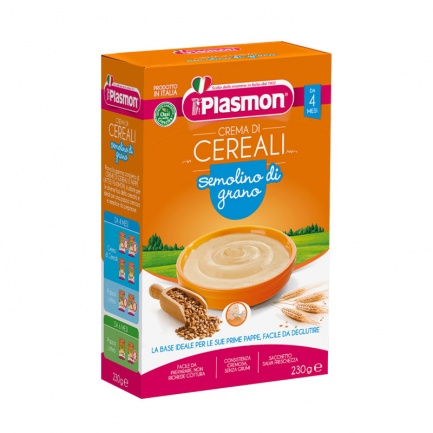 Plasmon 2620 Инстантна каша пшеничен грис 4+м 230 g