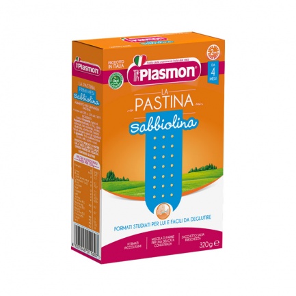 Plasmon 3221 Паста първи месеци перли 4+м 320 g