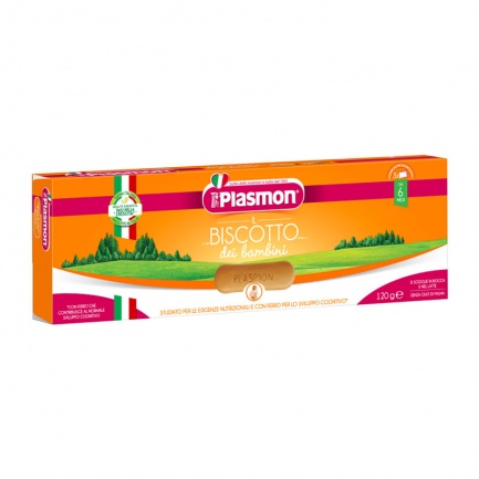 Plasmon 3342 Бишкоти 6+м 120 g