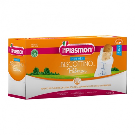 Plasmon 3442 Бишкоти Биберон 4+м 600 g