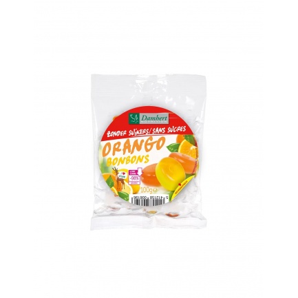 Плодови бонбони за смучене (без захар),75 g