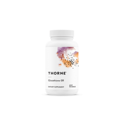 Подобрява издръжливостта - Глутатион, 525 mg х 60 капсули със забавено освобождаване Thorne