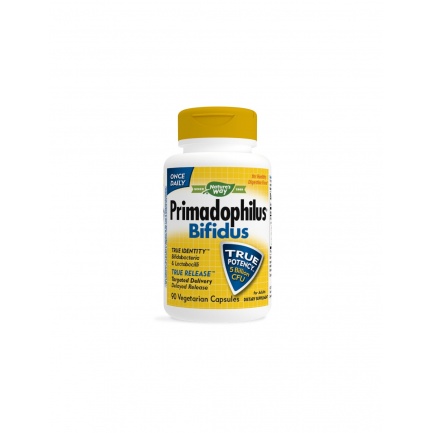 Пробиотик Примадофилус Бифидус - Primadophilus Bifidus – здраве за дебелото черво, 5 млрд. активни пробиотици, 90 капсули