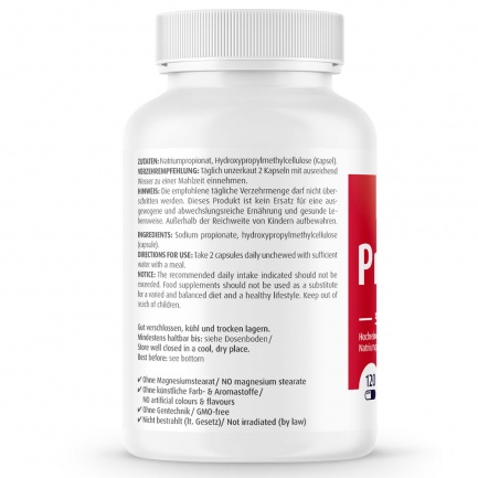 ПРОПИОНОВА КИСЕЛИНА / PROPIONIC ACID – ZeinPharma (120 капс)