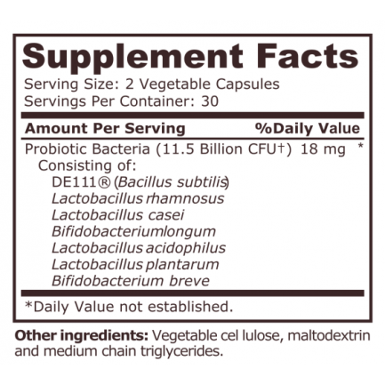 Pure Nutrition - Advanced Probiotic - 60 Capsules