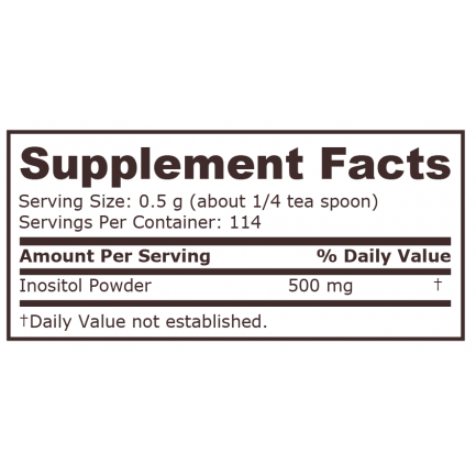 Pure Nutrition - Inositol Powder - 57 G