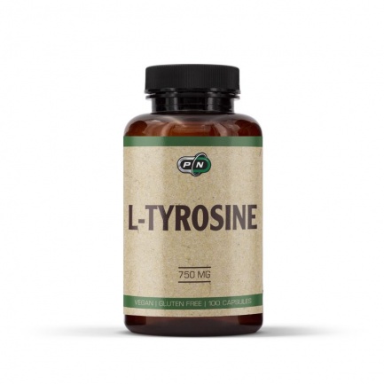Pure Nutrition - L-Tyrosine 750 Mg - 100 Vegan Capsules