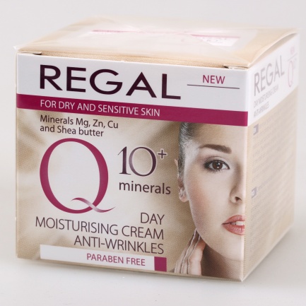 Регал Q10+Minerals Дневен крем против бръчки 50 ml