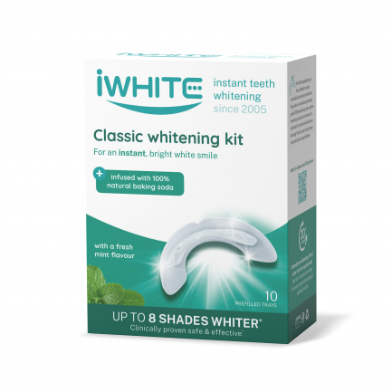 iWhite Instant Комплект за незабавно избелване на зъбите гел-шини х10 броя