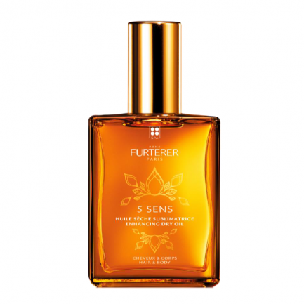 Rene Furterer 5 Sens ПРОМО Сатенено сухо масло за коса и тяло 100 ml