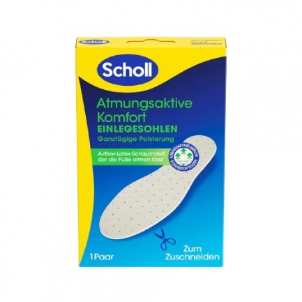 Scholl Дишащи стелки Airflow
