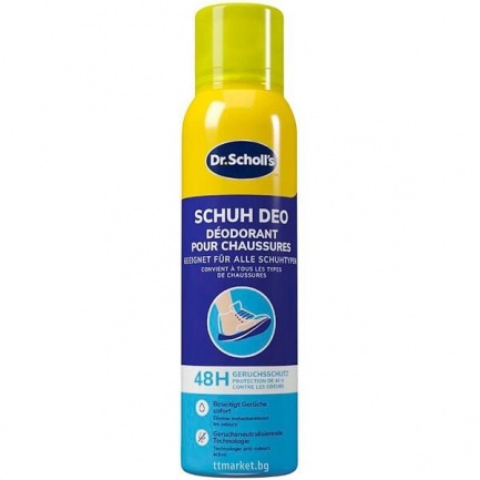 Scholl Спрей за обувки против миризма х150 мл