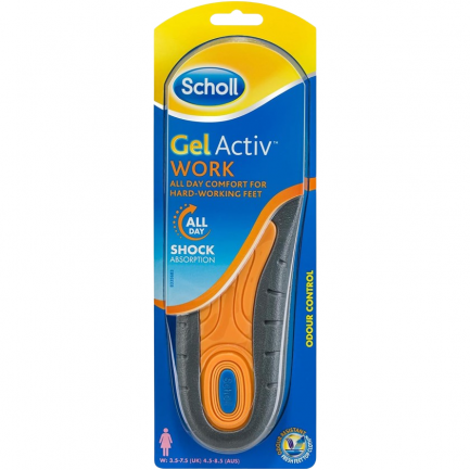 Scholl Гел-стелки за жени при работа или за силно натоварени крака
